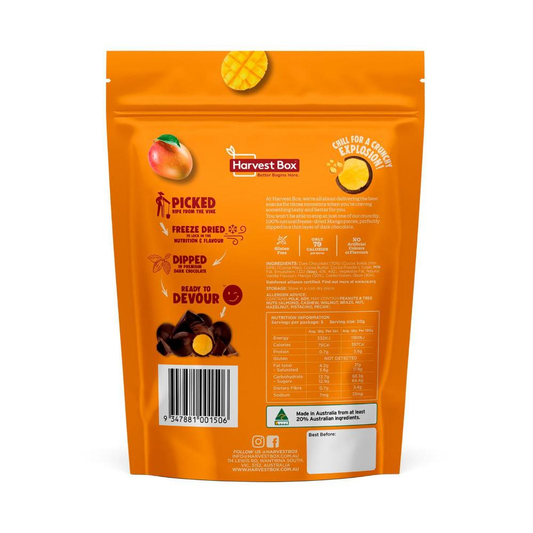 Harvest Box Freeze Dried Dipped Mango 100g x 9