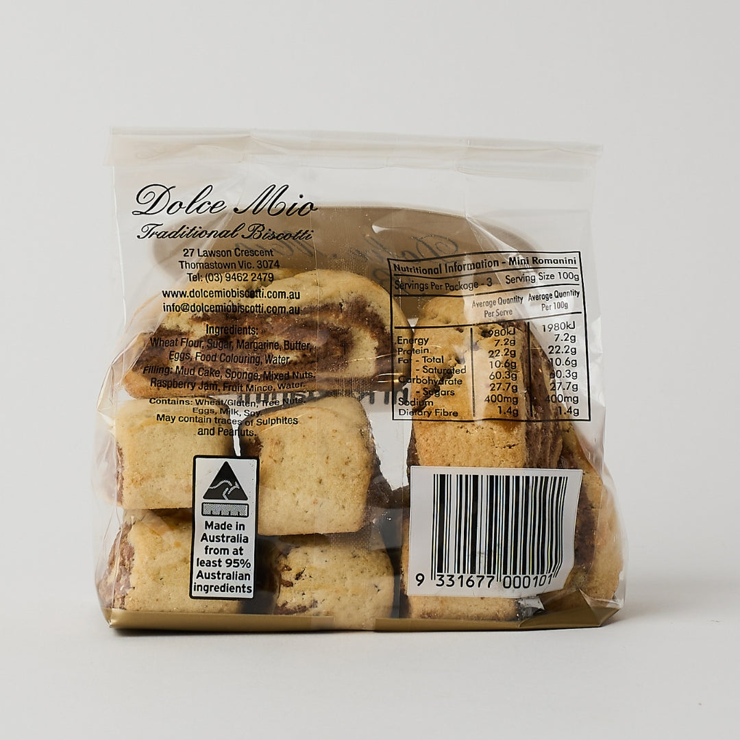 Dolce Mio – Mini Romanini 300g x 24