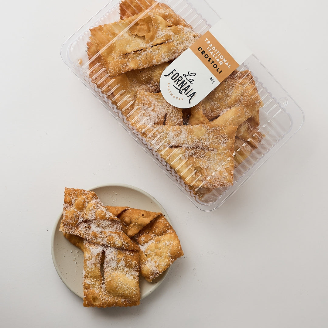 La Fornaia Bakehouse – Traditional Italian Crostoli 150g x 12