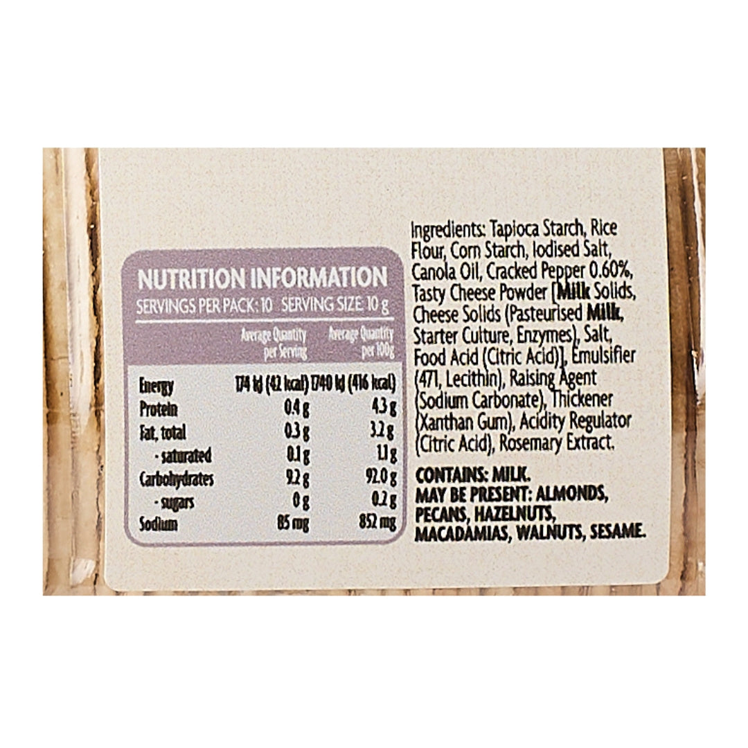Ambrosia Bakehouse – Gluten Free Wafers Cracked Pepper 100g x 24