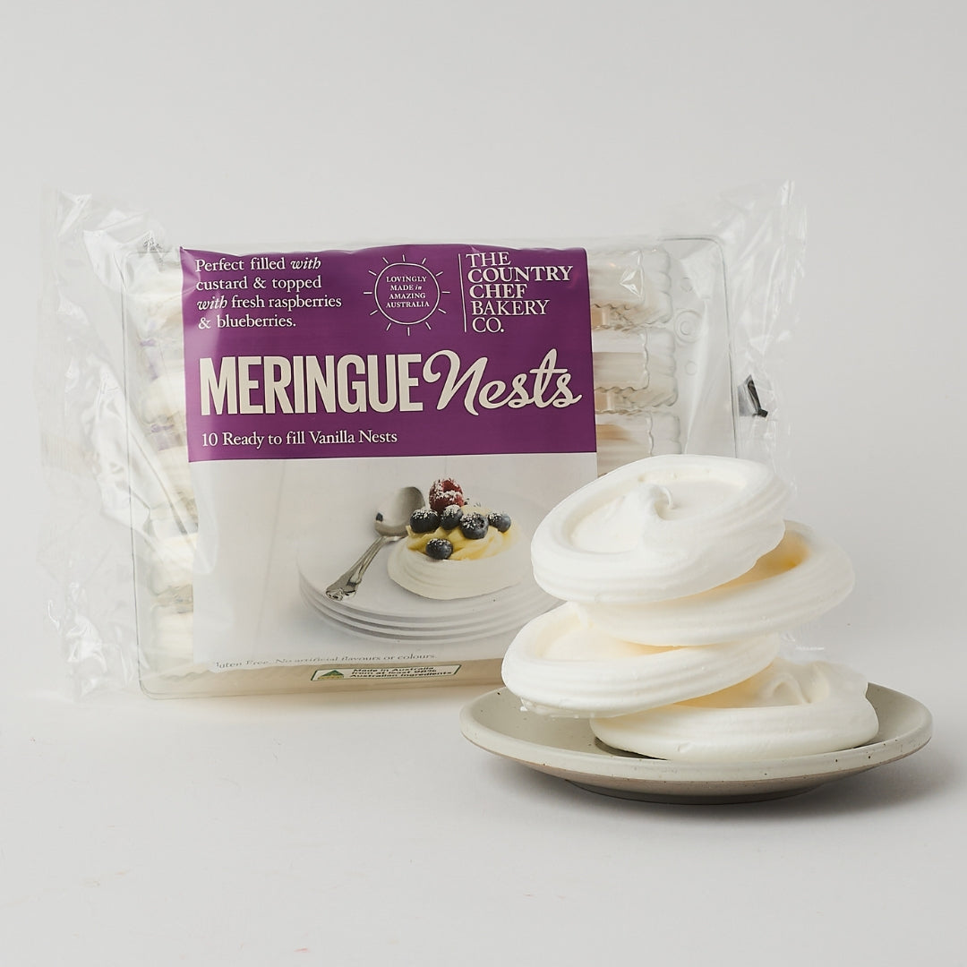 Country Chef – Meringue Nests 100g x 12