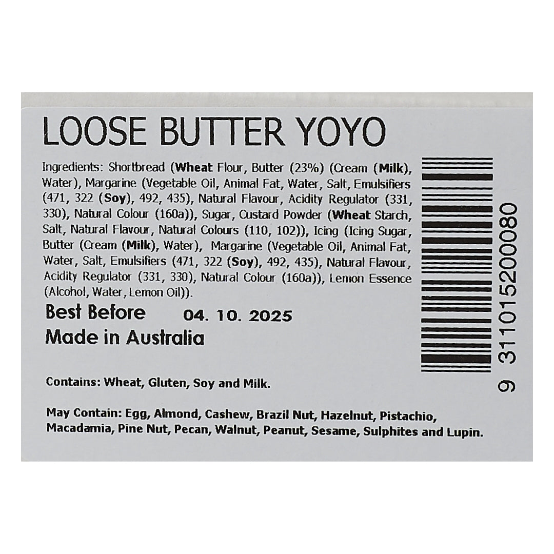 Heather Brae Bulk – Butter Yoyo 32 pc