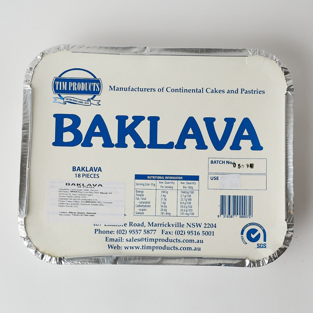 TIM Bulk – Baklava 18 pc