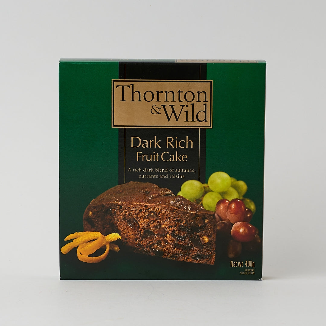Thornton & Wild – Dark Rich Fruit Cake 400g x 8