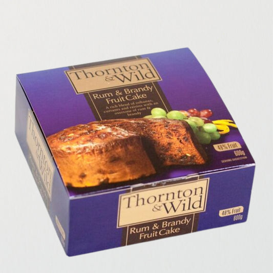 Thornton & Wild – Rum & Brady Fruit Cake 600g x 8