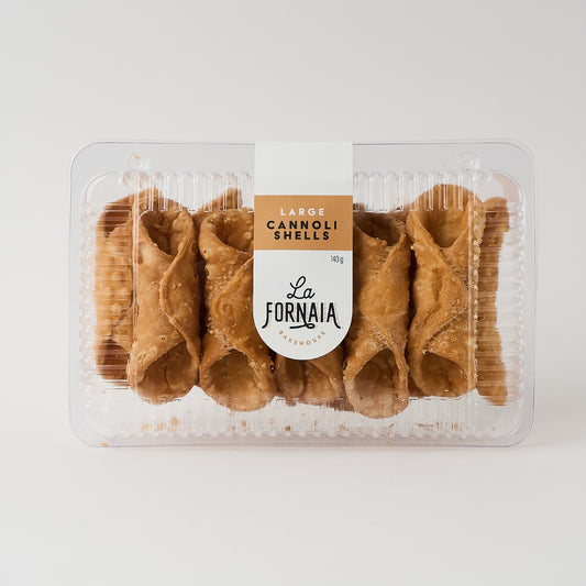 La Fornaia Bakehouse – Large Cannoli 140g x 12