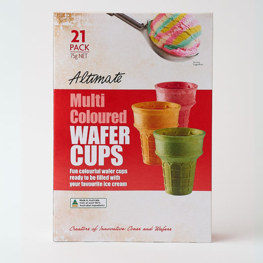 Altimate – Multi Coloured Cups 21 pk x 6