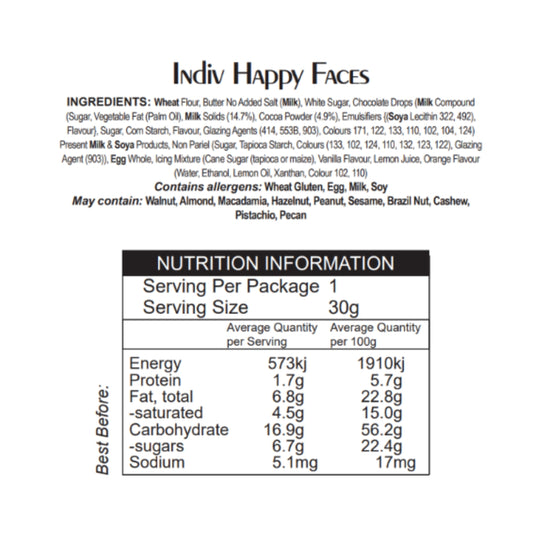 Bulk Products – Happy Faces 40 pc