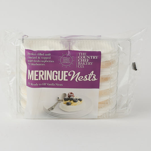 Country Chef – Meringue Nests 100g x 12