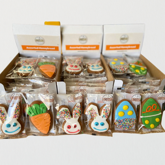 Ambrosia Bakehouse – Easter Themed Honeybread (Iced) 33g x 24