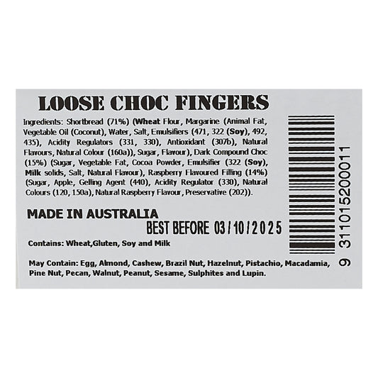 Heather Brae Bulk – Choc Fingers 34 pc