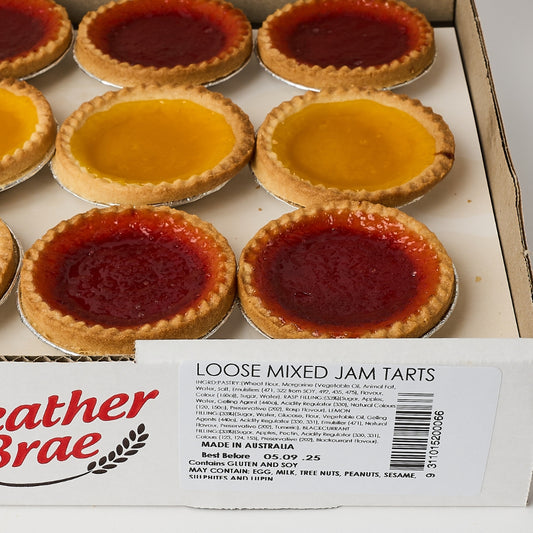 Heather Brae Bulk – Mixed Jam Tarts 36 pc