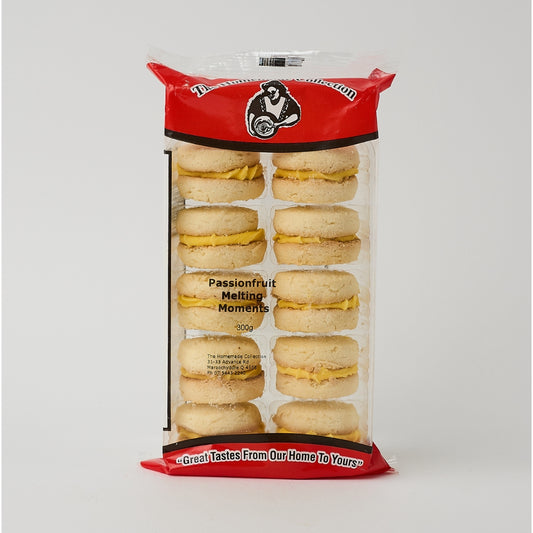 Homemade Collection – Passionfruit Melting Moments 300g x 15
