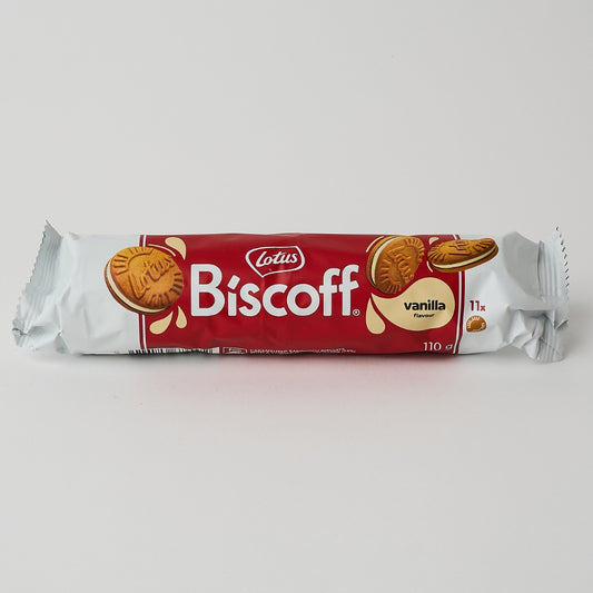 Lotus Biscoff Sandwich – Vanilla Cream 110g x 12