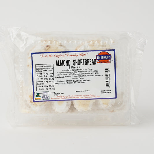 TIM Retail – Almond Shortbread 350g (16 x 8pk)