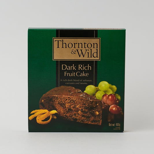 Thornton & Wild – Dark Rich Fruit Cake 400g x 8