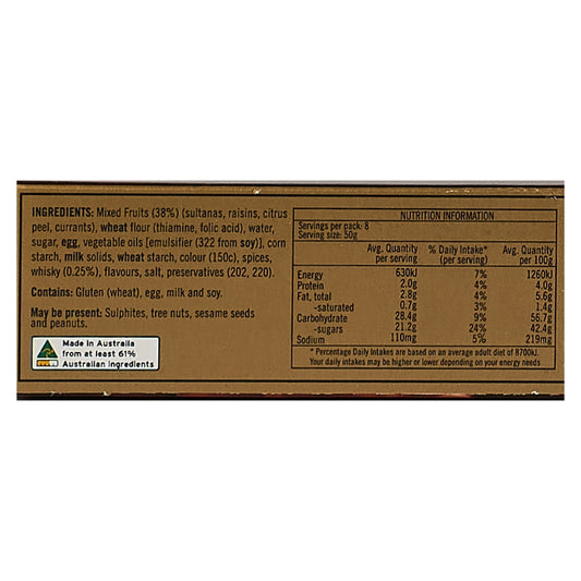 Thornton & Wild – Dark Rich Fruit Cake 400g x 8