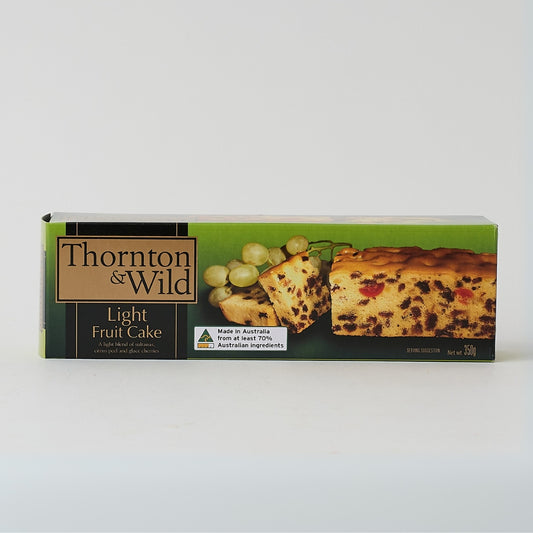 Thornton & Wild – Light Fruit Cake 350g x 9