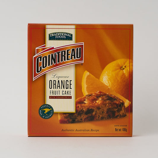 Traditional Foods – Orange & Cointreau Fruit Cake 400g x 8
